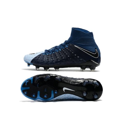 fodboldstøvler Nike Phantom Hypervenom 3 Elite DF FG - Sort Hvid_10.jpg
